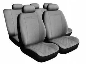 Pokrowce na siedzenia samochodowe PS z alkantary do Fiat Punto GRANDE, EVO
