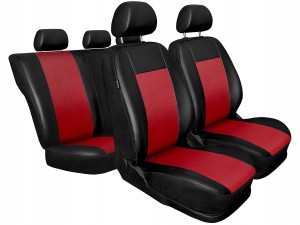 Pokrowce na siedzenia samochodowe UNCR z ekoskóry do Chevrolet Captiva