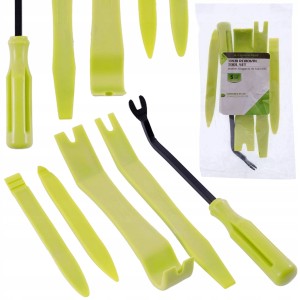 ZESTAW ŚCIĄGACZY DO TAPICERKI SPINEK PLASTIKÓW 5el