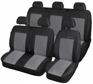 VW T-6 BUS (2015-) Pokrowce na fotele samochodowe na miarę! P2 6os