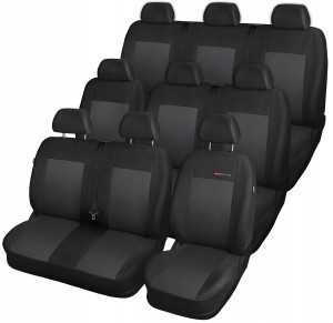 Pokrowce na fotele samochodowe! P3 dedykowane do TOYOTA PROACE II 9 os.