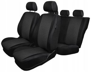 Pokrowce na siedzenia samochodowe! PRACTIC szyte na miarę Fiat Panda 2 (2003-2012)