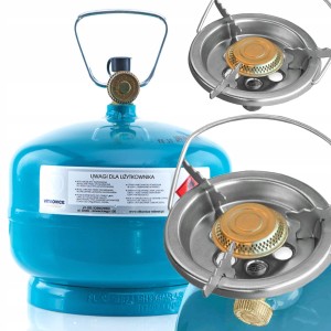 BUTLA + KUCHENKA GAZOWA TURYSTYCZNA 2KG +160MM
