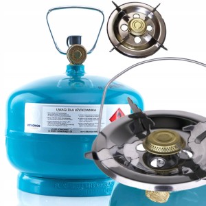 BUTLA + KUCHENKA GAZOWA TURYSTYCZNA 2KG +220MM