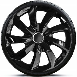 Zestaw 4x Kołpaki 14 cali samochodowe uniwersalne do felg stalowych