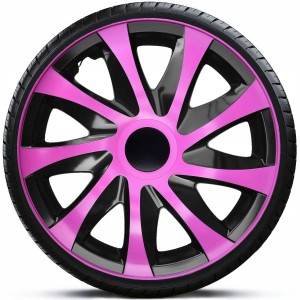 Zestaw 4x Kołpaki 15 cali samochodowe uniwersalne do felg stalowych