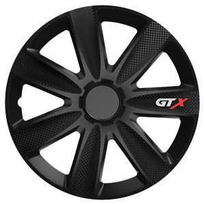 4x Kołpaki 15 cali uniwersalny VERSACO GTX Carbon Czarny