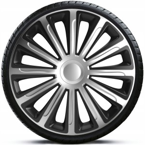 Zestaw 4x Kołpaki 15 cali samochodowe uniwersalne do felg stalowych