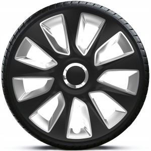 Zestaw 4x Kołpaki 15 cali samochodowe uniwersalne do felg stalowych