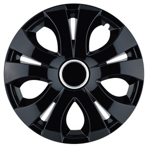 4x Kołpaki 17 cali TOP RING BLACK uniwersalne Jestic