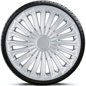 Zestaw 4x Kołpaki 17 cali samochodowe uniwersalne do felg stalowych