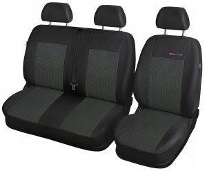 Peugeot Expert III 2+1 (2016-) pokrowce na fotele samochodowe 100% na miarę! P1