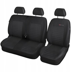 Pokrowce na fotele samochodowe! P4 dedykowane do RENAULT TRAFIC 2 II 2+1 (04-14)