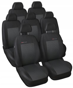 VW SHARAN 7 os. pokrowce na fotele samochodowe w 100% na miarę! P3
