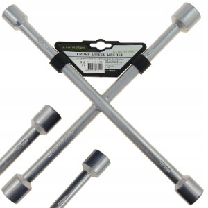 KLUCZ KRZYŻAK DO KÓŁ 17x19x21x23 KRZYŻAKOWY