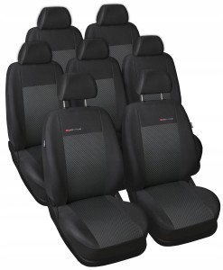 VW SHARAN II 7-os. pokrowce na fotele samochodowe 100% na miarę! P3