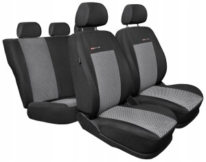 TOYOTA YARIS III 3 pokrowce na fotele samochodowe 100% na miarę! P2